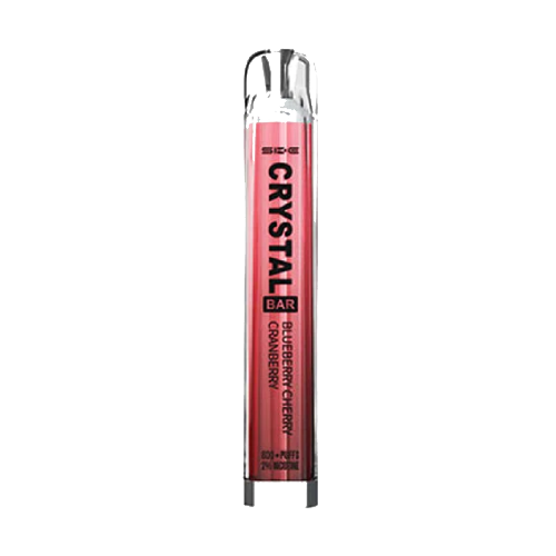 Crystal Bar Disposable Vape Blueberry Cherry Cranberry
