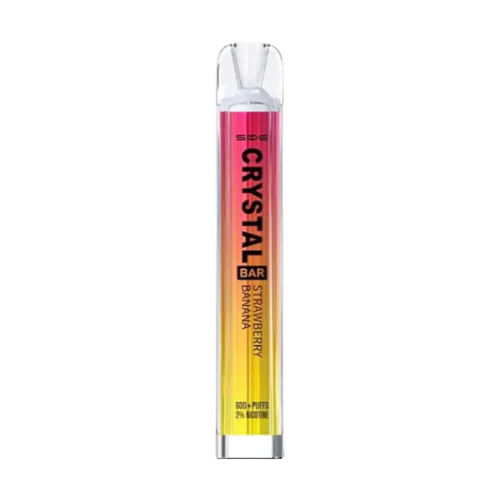 Crystal Bar Disposable Vape Strawberry Banana