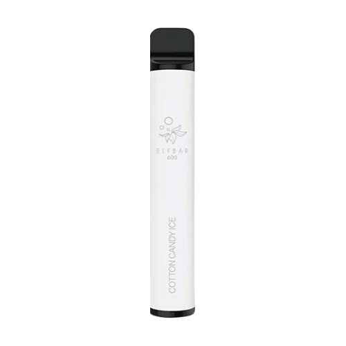Elf Bar Cotton Candy Ice Nicotine Free Disposable Vape 
