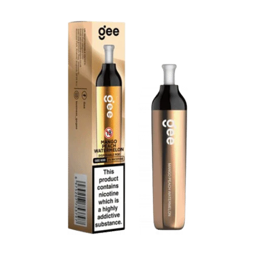 Elf Bar Gee 600 Disposable Vape Mango Peach Watermelon