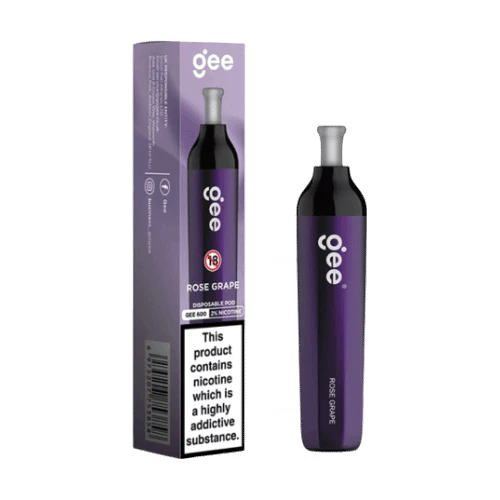 Elf Bar Gee 600 Disposable Vape Rose Grape 20mg