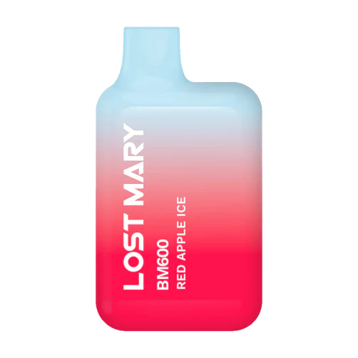 Lost Marry BM600 Disposable Vape Red Apple Ice