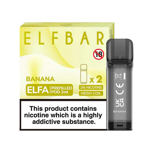 Elfa Prefilled Pod Elf Bar Banana