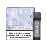 Elfa Prefilled Pod Elf Bar Blue Razz Lemonade