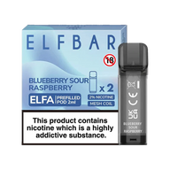 Elfa Prefilled Pod Elf Bar Blueberry Sour Raspberry