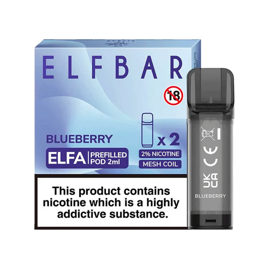Elfa Prefilled Pod Elf Bar Blueberry