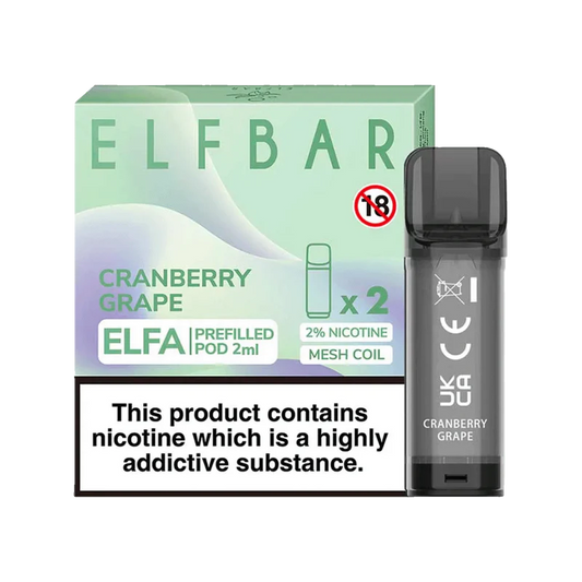 Elfa Prefilled Pod - Cranberry Grape