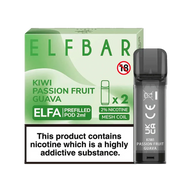 Elfa Prefilled Pod Elf Bar Kiwi Passion Fruit Guava