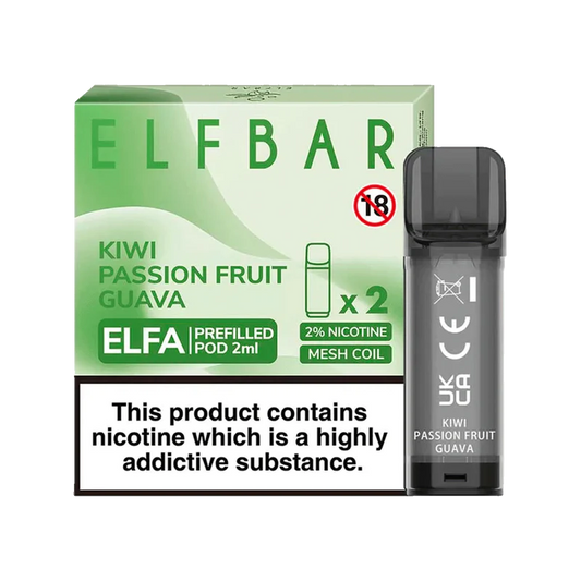 Elfa Prefilled Pod Elf Bar Kiwi Passion Fruit Guava
