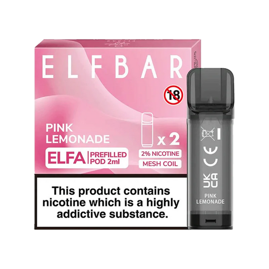 Elfa Prefilled Pod Elf Bar Pink Lemonade